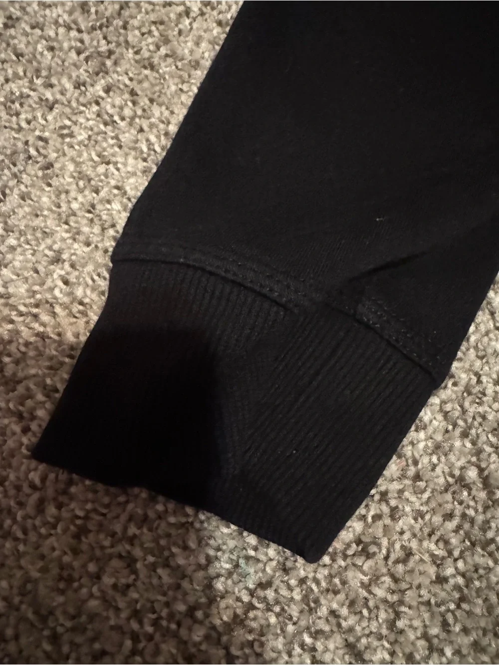 Nike Black Jogger Pants with White Logo